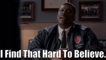 Chicago Fire Wallace Boden GIF - Chicago Fire Wallace Boden Hard To Believe GIFs