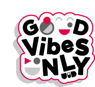 Uid Good Vibes Only Unicom Sticker - Uid Good Vibes Only Unicom Good Vibes Stickers