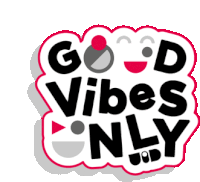 Uid Good Vibes Only Unicom Sticker - Uid Good Vibes Only Unicom Good Vibes Stickers
