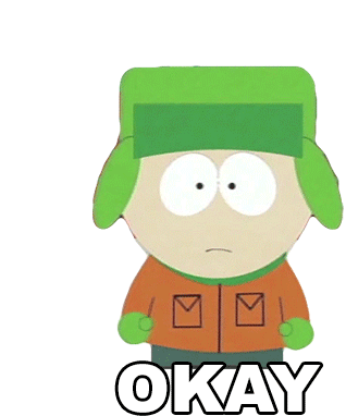 Okay Kyle Broflovski Sticker - Okay Kyle Broflovski South Park Stickers