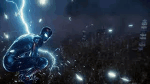 Lightning Spiderman GIF - Lightning Spiderman GIFs
