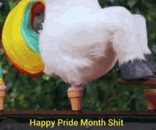 Pride Month Rainbow GIF - Pride Month Rainbow Ice Cream GIFs