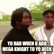 Mega Knight Fatherless GIF - Mega Knight Fatherless Clash Royale GIFs