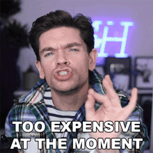Too Expensive At The Moment Robin James GIF - Too Expensive At The Moment Robin James It'S Too Expensive For Me GIFs
