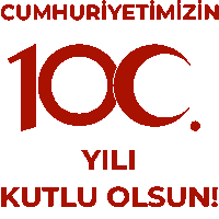 29 Ekim Cumhuriyet Bayrami Sticker