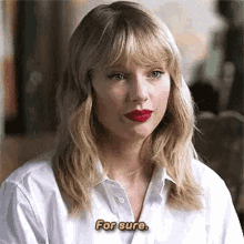 Taylor Swift Sureness GIF - Taylor Swift Sureness For Sure GIFs