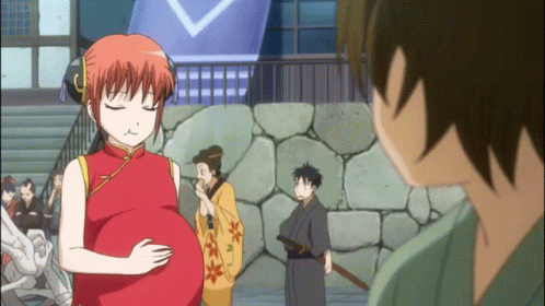 Anime Burp Kagura GIF - Anime Burp Kagura Belly - Discover & Share GIFs