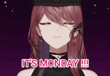 Kazumiaine Its Monday Meme GIF - Kazumiaine Its Monday Meme Its Monday GIFs