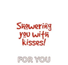 Love Showering You With Kisses GIF - Love Showering You With Kisses Muah GIFs