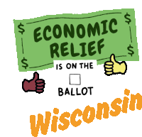 Go Vote Wisconsin Milwaukee Sticker - Go Vote Wisconsin Milwaukee Election Stickers