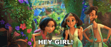 hey girl the croods a new age hi excited