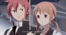 Anime Gloomy GIF - Anime Gloomy Im Not Cute Im Gloomy GIFs