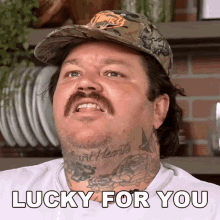 Lucky For You Matty Matheson GIF - Lucky For You Matty Matheson Cookin Something GIFs