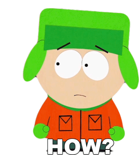 How Kyle Broflovski Sticker - How Kyle Broflovski South Park Stickers
