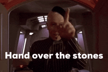 Fifth Element Zorg GIF - Fifth Element Zorg Hand Over The Stones GIFs