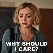 Why Should I Care Madison Nears GIF - Why Should I Care Madison Nears Peyton List GIFs
