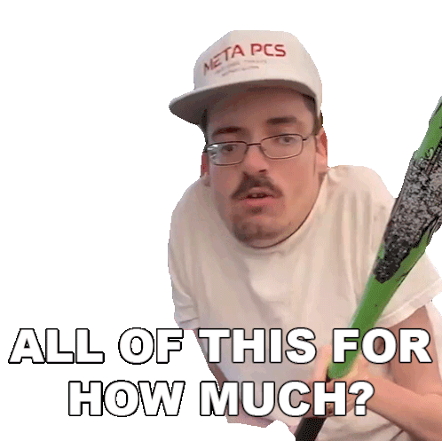 All Of This For How Much Ricky Berwick Sticker - All Of This For How Much Ricky Berwick How Much Is All Of This Worth Stickers
