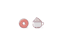 Coffee Donut GIF - Coffee Donut GIFs