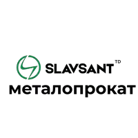 a logo for slavsant td with russian writing