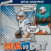 Detroit Lions Vs. Miami Dolphins Pre Game GIF - Nfl National Football League Football League GIFs