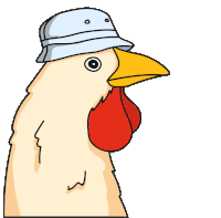Chicken Gay Len Di Sticker - Chicken Gay Len Di Gay Len Nao Stickers