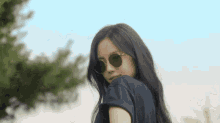 Son Naeun Sunglasses GIF