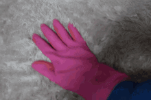 rubber gloves cleaning rub