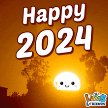 Happy 2024 Happy New Year GIF