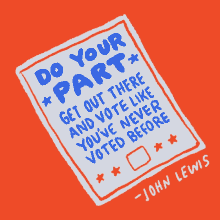 Do Your Part John Lewis GIF - Do Your Part John Lewis John Lewis Quote GIFs