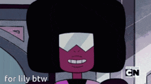a cartoon character with a cn logo on the bottom