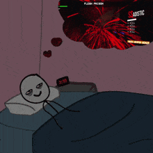 Ultrakill Guy In Bed GIF - Ultrakill Guy In Bed Guy Lying In Bed GIFs