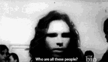 Jim Morrison The Doors GIF - Jim Morrison The Doors Black And White GIFs