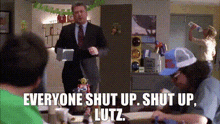 Shut Up Lutz GIF - Shut Up Lutz GIFs