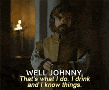 Tyrion Game Of Thrones GIF - Tyrion Game Of Thrones Drinking GIFs