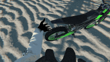 a person giving a thumbs up while riding a dirt bike