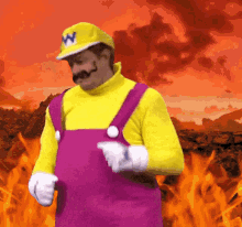 Elon Musk This Is Fine GIF - Elon Musk This Is Fine Wario GIFs