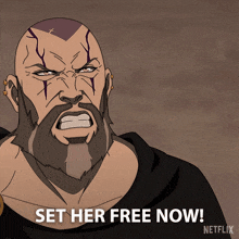 Set Her Free Now Hades GIF - Set Her Free Now Hades Blood Of Zeus GIFs