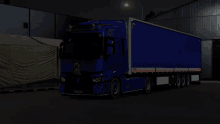 Ets2 Trailer Truck GIF - Ets2 Trailer Truck Lights GIFs