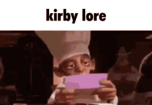 Kirby Lore GIF - Kirby Lore Ratatouille GIFs