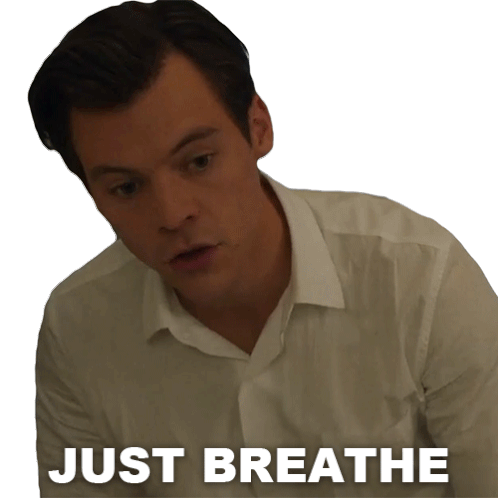 Just Breathe Jack Chambers Sticker - Just Breathe Jack Chambers Harry Styles Stickers