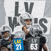 Las Vegas Raiders (63) Vs. Los Angeles Chargers (21) Post Game GIF - Nfl National Football League Football League GIFs