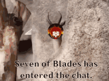 Seven Of Blades Seven GIF - Seven Of Blades Seven Hello Chat GIFs