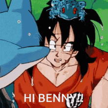 Hi Benny Yamcha GIF - Hi Benny Yamcha Dragon Ball Z GIFs