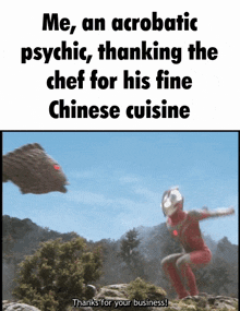 Acrobatic Psychic Chinese Cuisuine GIF - Acrobatic Psychic Chinese Cuisuine Thanks Gor Your Buisness GIFs