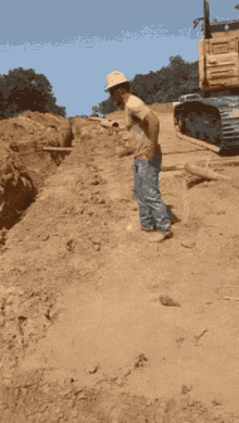 Jump Fail Construction Trip Ditch GIF - Jump Fail Construction Trip Ditch GIFs