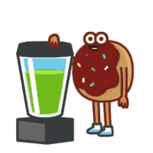 Donut Healthy Drink GIF - Donut Healthy Drink Pizza GIFs