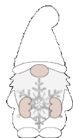 Winter Gnome Sticker