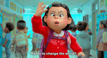 Turning Red Mei Lee GIF - Turning Red Mei Lee Ready To Change The World GIFs
