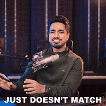 Just Doesnt Match Unmesh Dinda GIF - Just Doesnt Match Unmesh Dinda Piximperfect GIFs
