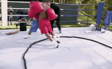 Vinny Slamming Pauly Fight GIF - Vinny Slamming Pauly Fight Battle GIFs